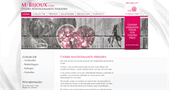 Desktop Screenshot of m-bijoux.com